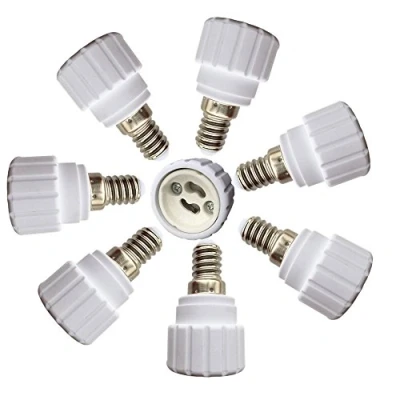 Immagine di DZYDZR 8pcs Conversione Portalampada E14 a GU10 Adattatore Adatto Per Lampadine LED