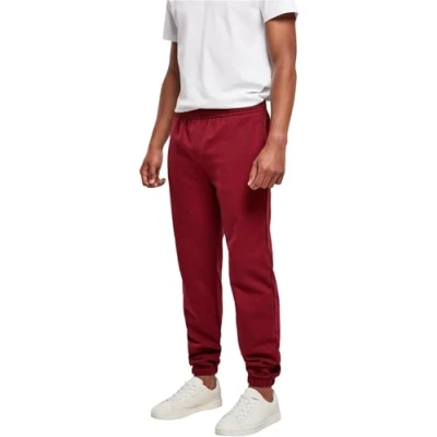Immagine di Build Your Brand Basic Jogging Pants Pantaloni, Bordeaux, XL Uomo