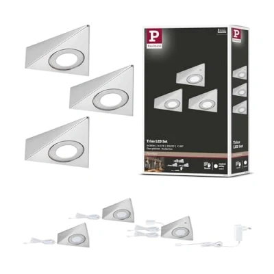 Immagine di Paulmann Trias Lampada a LED 2.7 W Bianco neutro Ferro (spazzolato)