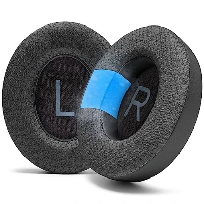 Immagine di WC FreeZe NC700 Cuscinetti auricolari in gel di raffreddamento per cuffie Bose Noise Cancelling 700 Tessuto sportivo traspirante, rinfrescante, extra spesso e più fresco a lungo Black