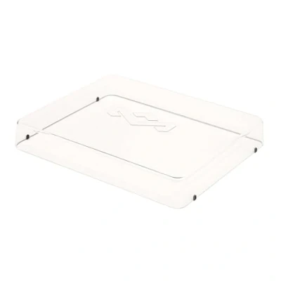 Immagine di House of Marley Copertura Antipolvere per Giradischi Realizzata in Plastica Riciclata, Compatibile con i Stir It Up e Simmer Down, Protezione Vinili, Trasparente