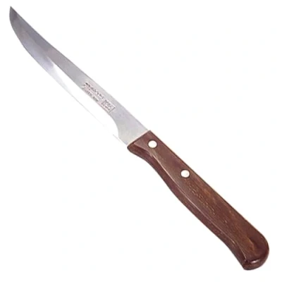 Immagine di Arcos Serie Latina Coltello Multiuso Cucina Lama Acciaio Inossidabile NITRUM 130 mm Manico Legno Compresso Colore Marrone