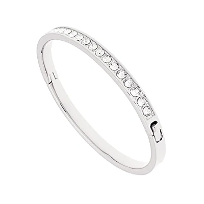 Immagine di Ted Baker Clemara Hinge Crystal Bangle Oro, Oro Rosa e Argento tono Opzioni, 6.07 cm, Altro, cristallo