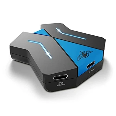 Immagine di SPIRIT OF GAMER Adattatore Tastiera Mouse Compatibile con controller PS4/PS3/Switch/XBOX Convertitore per Console di Videogiochi Gioca e Il CROSSGAME 1