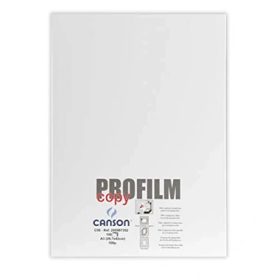 Immagine di CANSON LUCIDI C50 A3 100FG PROFILMCOPY FOTOCOPIE B/N S/RET