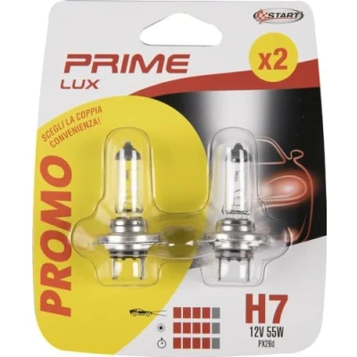 Immagine di Coppia di lampadine auto alogene H7 12V 55W PX26d