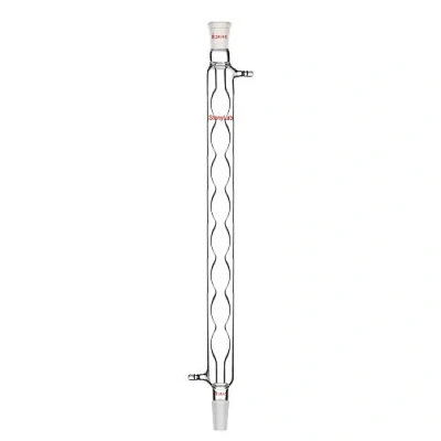 Immagine di condensatore Allihn in vetro borosilicato StonyLab con da laboratorio lunghezza 500 mm, 24/40 500mm