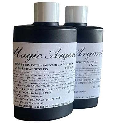 Immagine di Eurotel Magic Argent 300 ML (2 X 150 ML) Soluzione per argento Fabbricazione in Francia