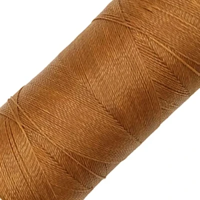Immagine di LINHASITA, Rocchetto di Filo Cerato, 100 g, 360 m, 0,5 mm Spessore, in Poliestere, per macramé, 30 Colori Tan