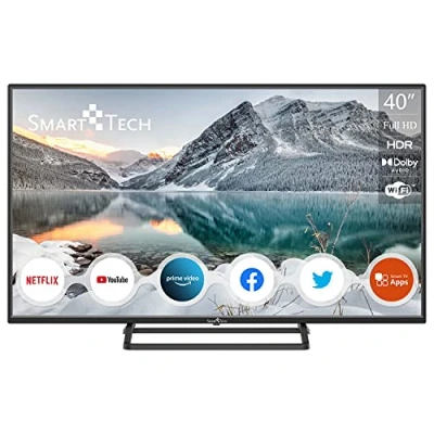 Immagine di Smart Tech 40&quot; FHD TV, Netflix&amp;Youtube&amp;Prime Video SMT40N30FV1U1B1