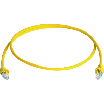 Immagine di Telegärtner MP8FS6GE20 RJ45 cavo di rete, patch CAT 6A S/FTP 20.00 m Giallo Ritardante fiamma, Privo alogeni, Certificato UL 1 pz.