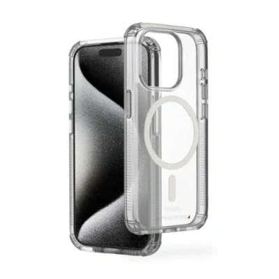 Immagine di Hama Custodia per cellulare MagCase Extreme Protect Apple iPho (Apple iPhone 15 Pro Max), Cover smartphone, Trasparente