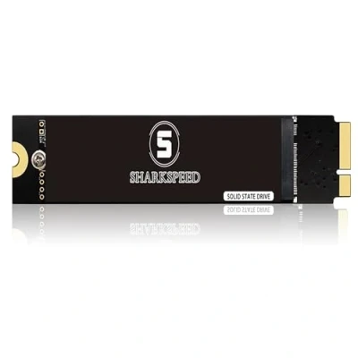Immagine di S SHARKSPEED SSD 256GB Interno per MacBook Air 2012 A1465(EMC 2558) A1466(EMC 2559) (MacOS Pre installato)
