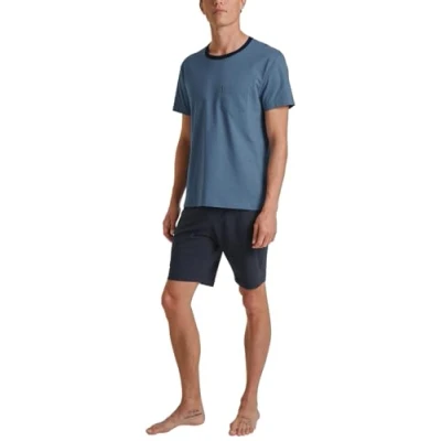 Immagine di CALIDA Relax Essentials Set di Pigiama, Coronet Blue, 46 48 Uomo