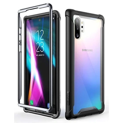 Immagine di i Blason Ares Series Custodia rigida per Samsung Galaxy Note 10 Plus, a doppio strato, colore: Nero