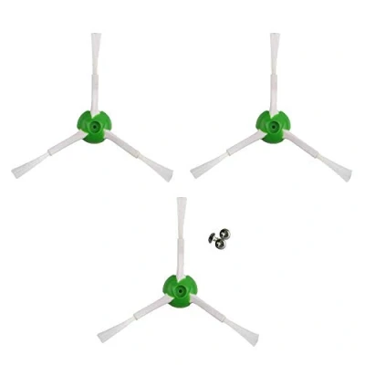 Immagine di MIRTUX Set di 3 spazzole laterali compatibile con Roomba E5 i7 e5154 e5158 j7 j7+. Kit Ricambio per spazzola laterale E6 + Plus. tre
