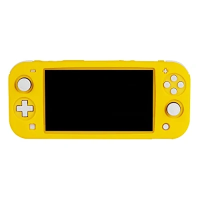Immagine di Custodia protettiva Konix Mythics per console Nintendo Switch Lite Silicone Gialla