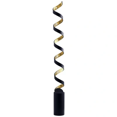 Immagine di ECO Light HELIX LED PT10 NER Lampada verticale (monocolore) 30 W Nero, Oro