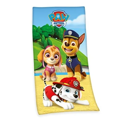Immagine di Herding PAW PATROL Telo Doccia, 150 x 75 cm, Cotone, Multicolore