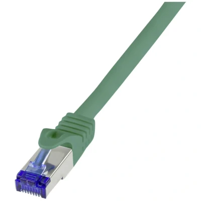 Immagine di LogiLink C6A065S RJ45 CAT 6A S/FTP 3.00 m Verde 1 pz.