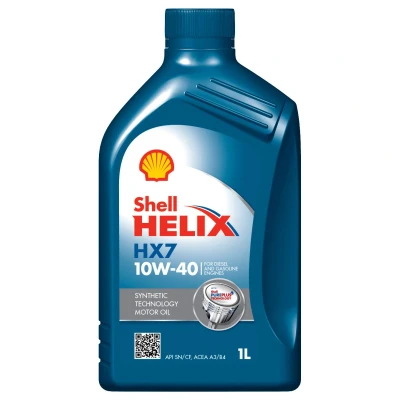Immagine di Olio motore SHELL Helix HX7 10W40, 1L