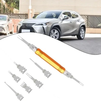 Immagine di CHANG QI Terminali e kit Strumento di estrazione, set strumenti per connettori Molex Mini Fit Jr. 5557 con pin prese