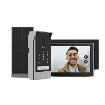 Immagine di Videocitofono alimentato a energia solare smart Wi Fi 2K con schermo touch da 7″ Ezviz EP7