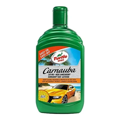 Immagine di Turtle Wax Carnuaba 51780 Cera liquida per auto, protezione duratura e lucentezza brillante, 500 ml