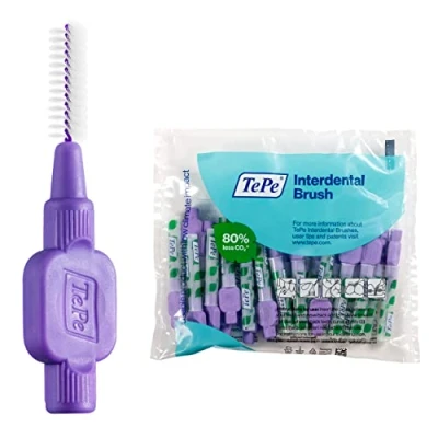 Immagine di TePe Spazzole interdentali originali, 1, 1 mm, 25 pezzi, colore: Viola