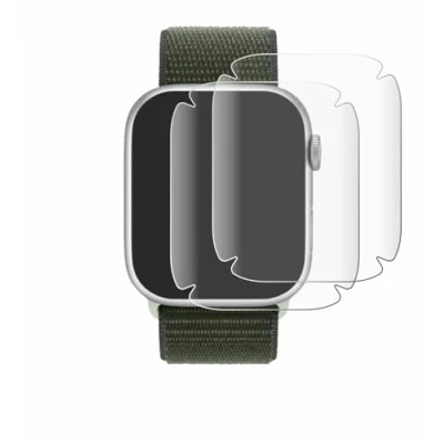 Immagine di brotect Pellicola Copertura Completa per Apple Watch Series 9 (41 mm) (2 Pezzi) Full Cover 3D Curvo