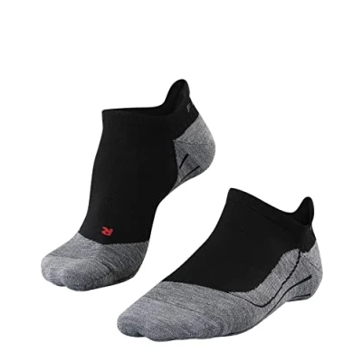 Immagine di FALKE TK5 Wander Invisible M IN lana filo funzionale sottili antivesciche 1 paio, Calzini da escursionismo Uomo, Nero (Black Mix 3010), 44 45
