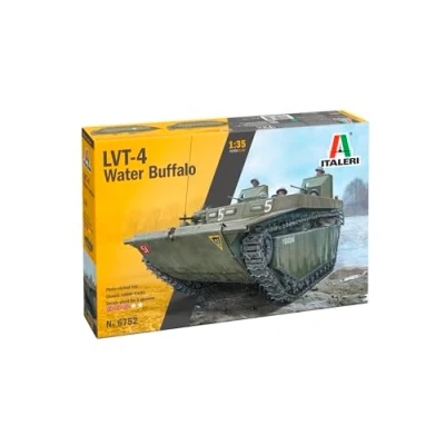 Immagine di ITALERI 6752 LVT 4 Water Buffalo, Scala 1:35, Plastic Model Kit/Modello in plastica da montare