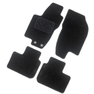 Immagine di AutoStyle Set tappetino Tessile anteriore e posteriore 4 nero TM FI546 FIAT: Tipo Station Wagon, Hatchback