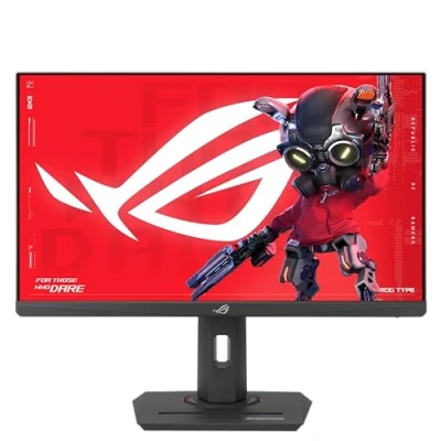 Immagine di ASUS ROG Strix XG259CMS Monitor Gaming da 24,5 pollici Full HD (1920x1080), Fast IPS e 310 Hz, Tempo di Risposta 1 ms, ELMB Sync G Sync, USB Type C, HDR, Nero