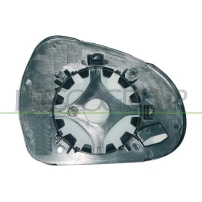 Immagine di PRASCO PG3207523 Vetro Specchio Retrovisore con supporto Dx PEUGEOT: 207 Hatchback, CC, SW