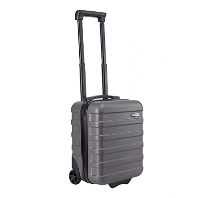 Immagine di Cabin Max Anode 40x30x20 cm, Bagaglio a mano per cabina, leggero, rigido, con 2 ruote, serratura combinazione, Grafite, 40 x 30 20cm Wizz Air, Vueling, Volotea