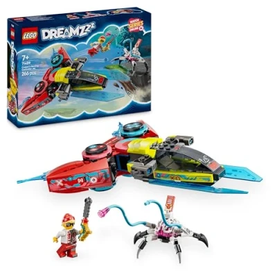 Immagine di LEGO DREAMZzz Jet Controller di Cooper, Gioco Ruolo Creativo 3 in 1 per Bambini e Bambine da 7 Anni Trasformabile Aereo o Elicottero Giocattolo con Personaggio, Idea Regalo Fantasy 71489