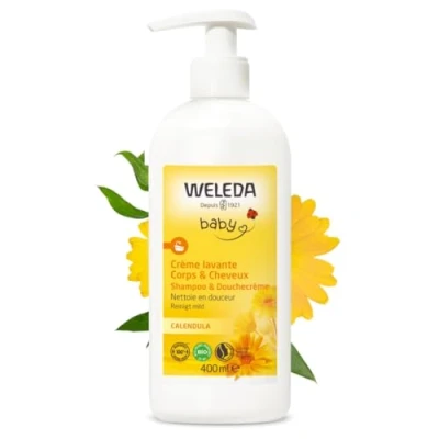 Immagine di Weleda Baby Calendula Bagnoschiuma e Capelli 400 ml