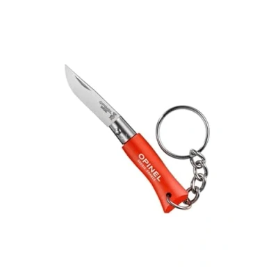 Immagine di Coltello Opinel colorato ROSSO con anello