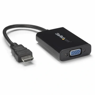 Immagine di Startech.Com Adatattore Convertitore Video HDMI a VGA con Micro USB e Audio per PC Desktop/Laptop/Ultrabook, 1920X1200