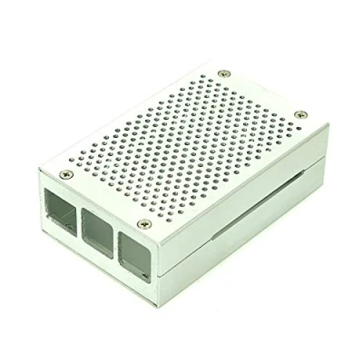 Immagine di Paradisetronic.com Custodia in alluminio per Raspberry Pi Modello B + / 2 3