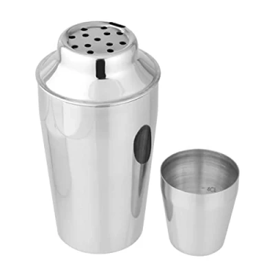 Immagine di Fackelmann Miscelatore Shaker in Acciaio Inossidabile, Argento, Capacità 400ml
