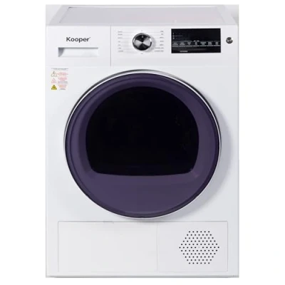 Immagine di Asciugatrice 9 Kg a pompa di calore, 15 programmi, bianco, Kooper
