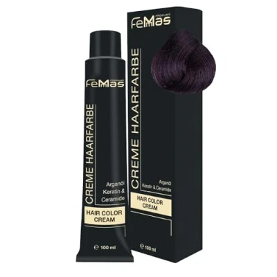 Immagine di Femmas Hair Color Cream 100 ml colore per capelli (castano medio viola 4.2)
