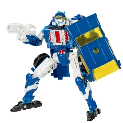 Immagine di Transformers Legacy United, Deluxe Class, 2001, Autobot Side Burn (Transformers Universe), action figure ispirata alla serie &quot;Transformers: Robots in Disguise&quot;