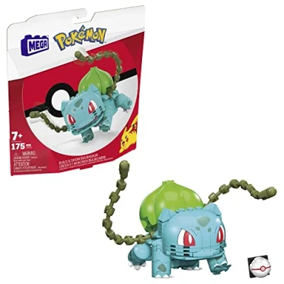 Immagine di Mega Construx Pokémon Bulbasaur set da costruzione, costruzi...
