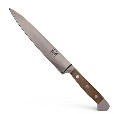 Immagine di Güde Solingen Coltello per filettare forgiato, 18 cm, Legno di Noce, Alpha Walnut Doppio Collarino, Fatto a Mano in Germania