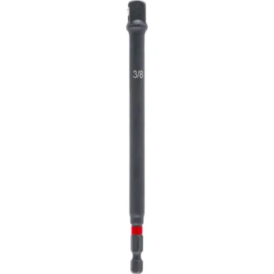 Immagine di Originale Einhell adattatore per chiave a percussione (acciaio CrV, attacco da 3/8&quot;, lunghezza 150 mm, fosfatato al manganese, resistente agli urti, zona di torsione)
