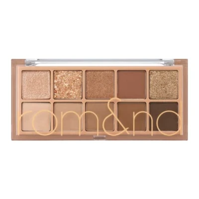 Immagine di rom&amp;nd Better Than Palette 102 g (02 Mahogany Garden) di ombretti opachi e scintillanti, varie 10 tonalità, lunga durata, High Pigme