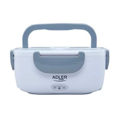 Immagine di Adler Europe AD 4505 Contenitore per il pranzo elettrico, capacità 0,8 litri, riscaldato e mantiene i pasti fino a 70 C, potenza nominale: 45 55 W, 220 240 V 50/60 Hz (blu)